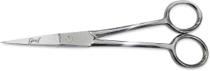 Professional 6" Inch Double-Curved Machine Stainless Steel Embroidery Scissors