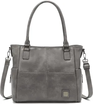 Pursess for Women，Soft PU Leather Handbags ，Large Capacity Purse， Fashion Crossbody Bags, Top Handle Satchel