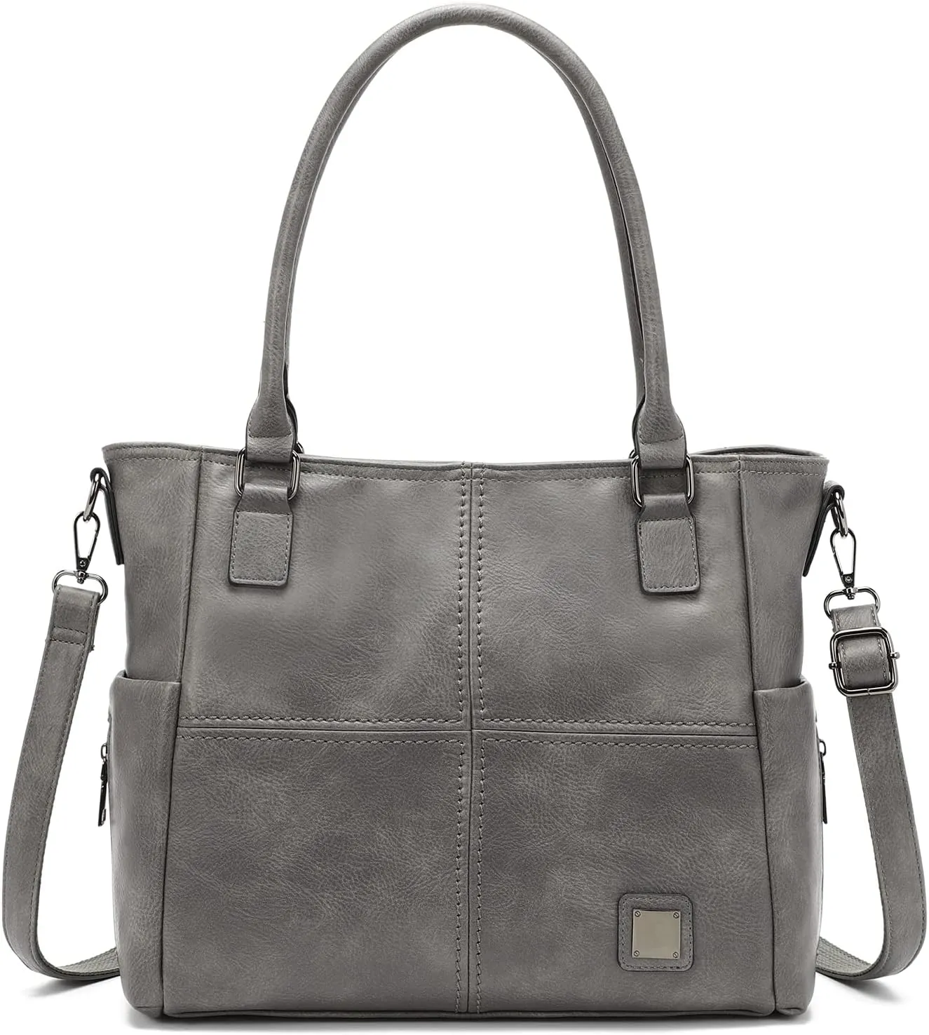 Pursess for Women，Soft PU Leather Handbags ，Large Capacity Purse， Fashion Crossbody Bags, Top Handle Satchel