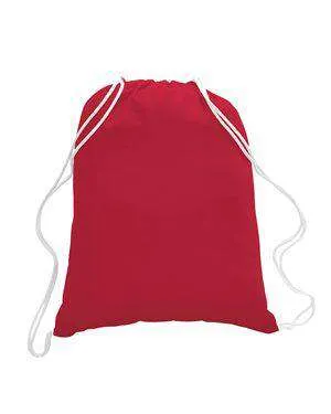 Q-Tees Large Economy Sport Cinch Sack - Q4500L