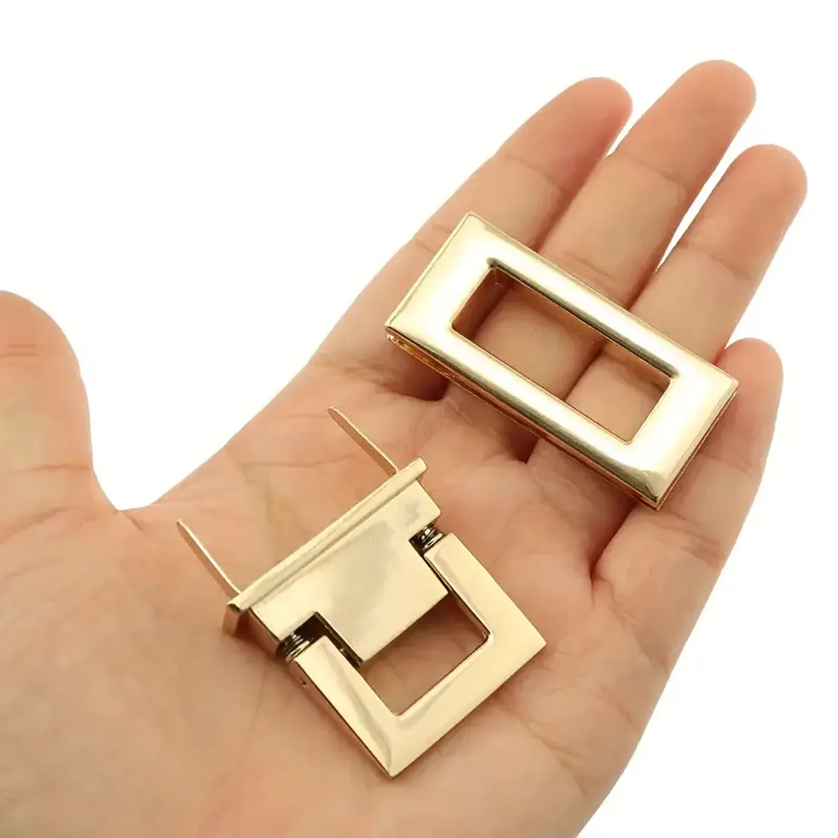 Rectangular Bag Clasp Lock