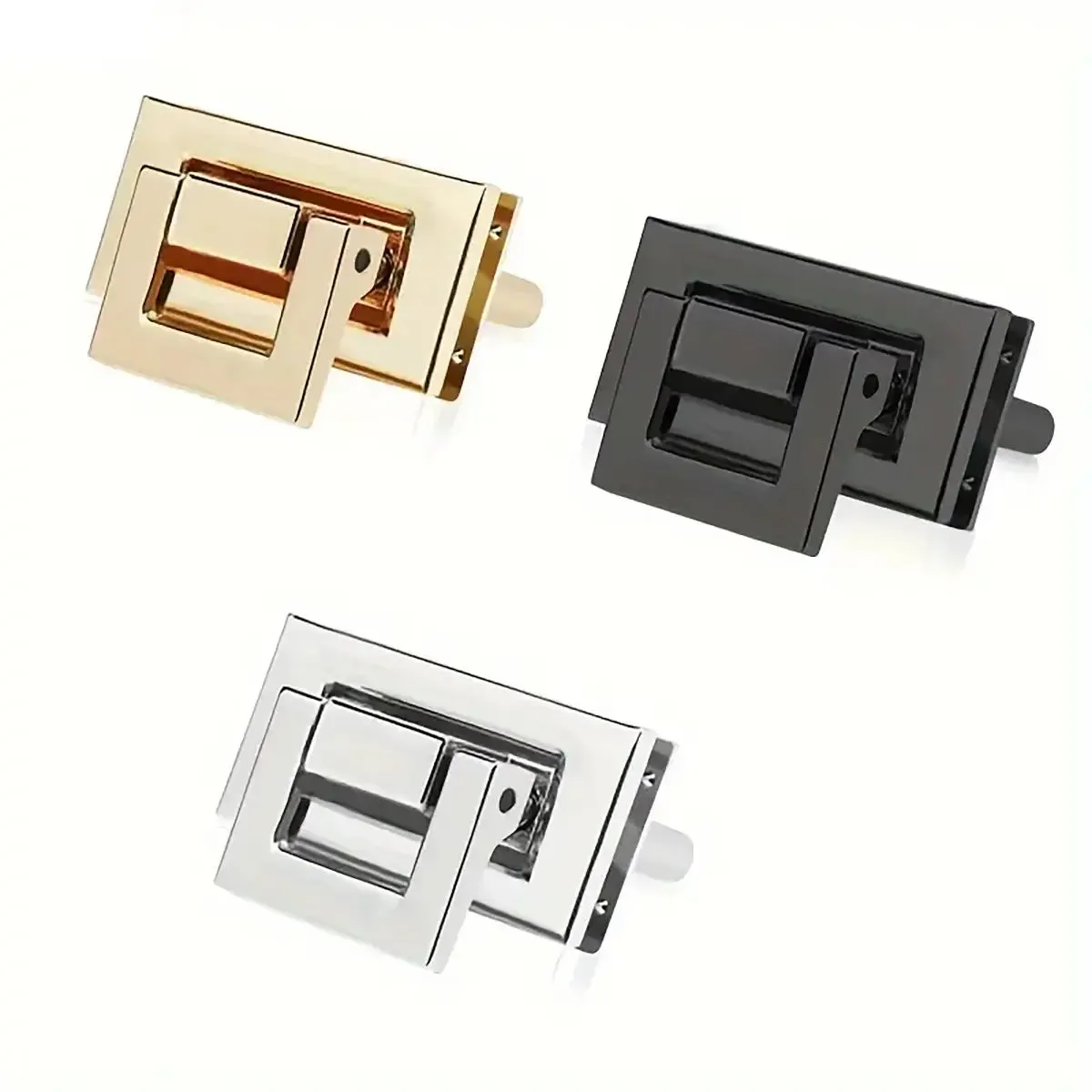 Rectangular Bag Clasp Lock