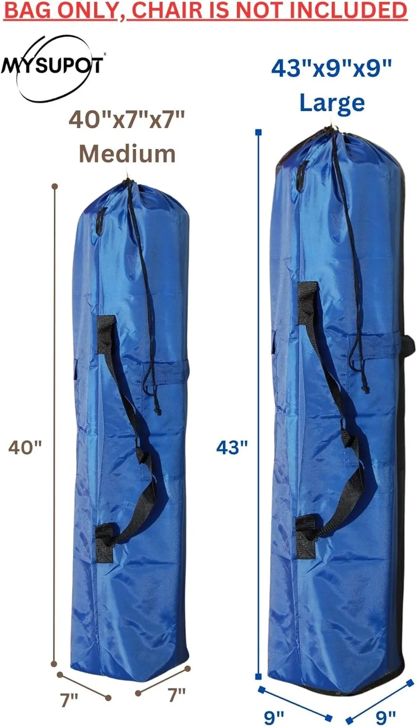 Replacement Bag for Folding Camping Chair, Portable Camp Chair, Hammock, Yoga Mat, Umbrella, Tents, Tripods, Fishing Poles - 420D Oxford Polyester Fabric