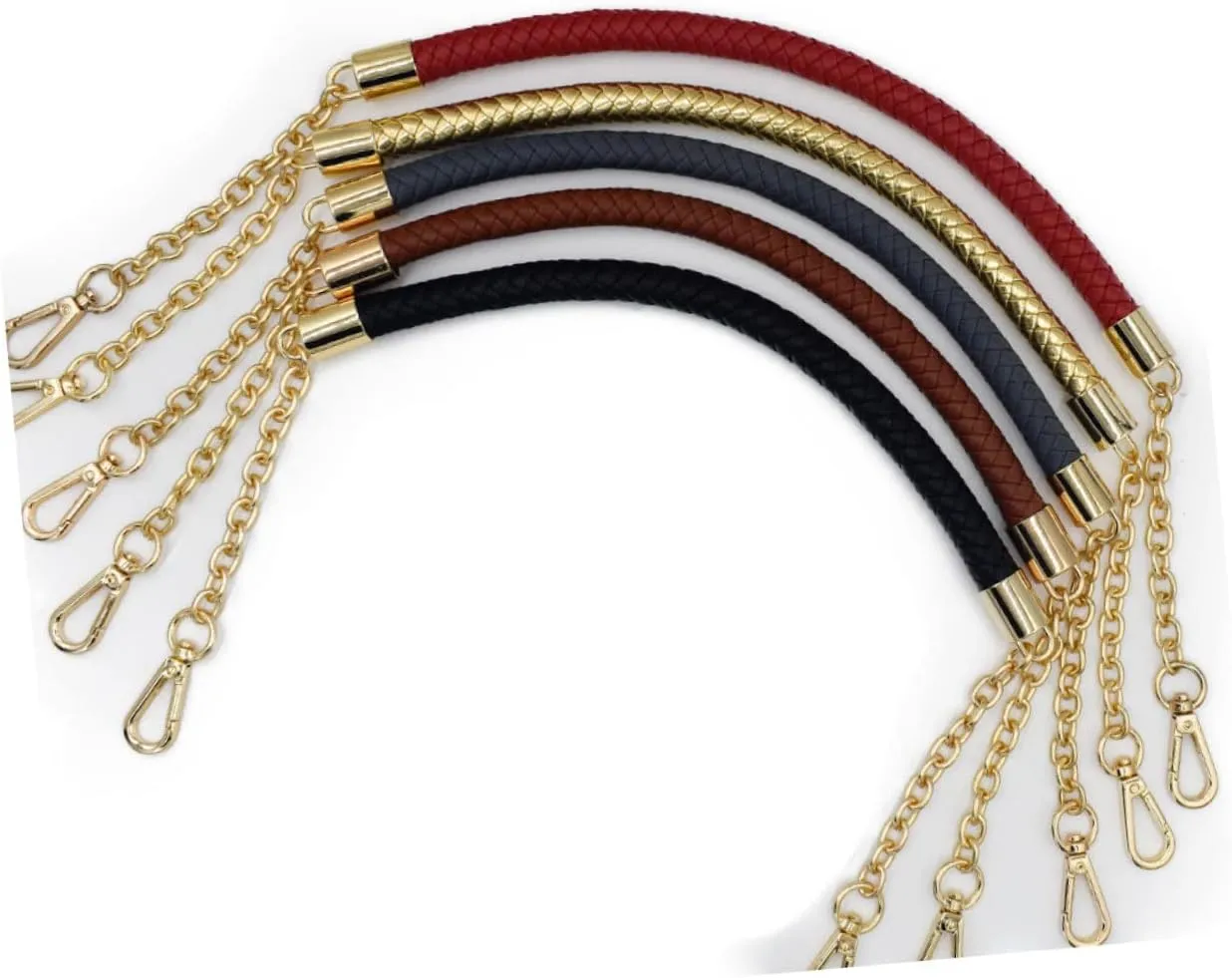Replacement Handle Strap Handbag Handle Women Tote Bag Handle Leather Chain Handle Warm Handbag Accessoreis