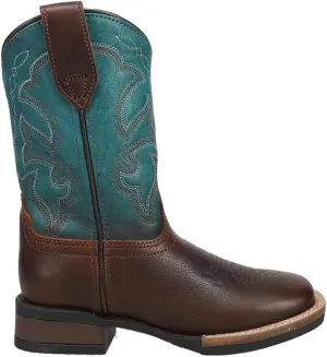 ROPER Kids Girls Monterey Square Toe Casual Boots Mid Calf - Pink