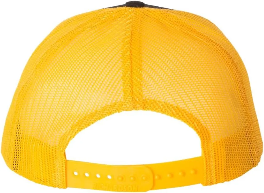 Saleen Performance Automotive Logo Laser Engraved Leather Patch Richardson 112 Snapback Trucker Hat Cap