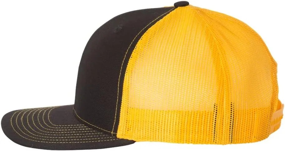Saleen Performance Automotive Logo Laser Engraved Leather Patch Richardson 112 Snapback Trucker Hat Cap