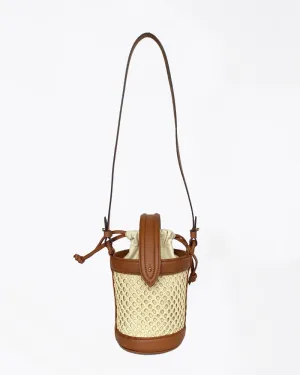 Sandoná mini Bucket Tan-Natural