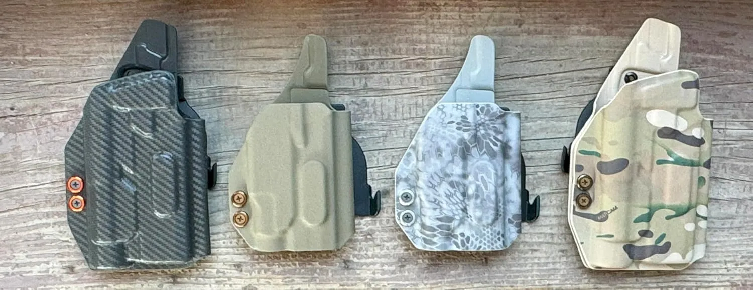 Shadow Systems CR920 Holster with TLR7 Sub :: 60 Color Options :: Made in USA :: OWB Holster for Shadow Systems CR920 with TLR7 Sub :: Veteran Owned Company