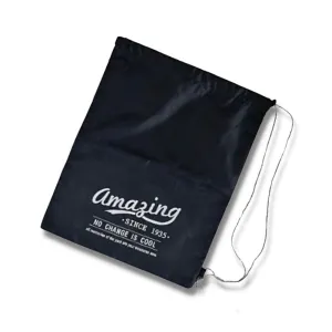 SJ No Change is Good Series Drawstring Bag (1Pc) - Assorted Patterns