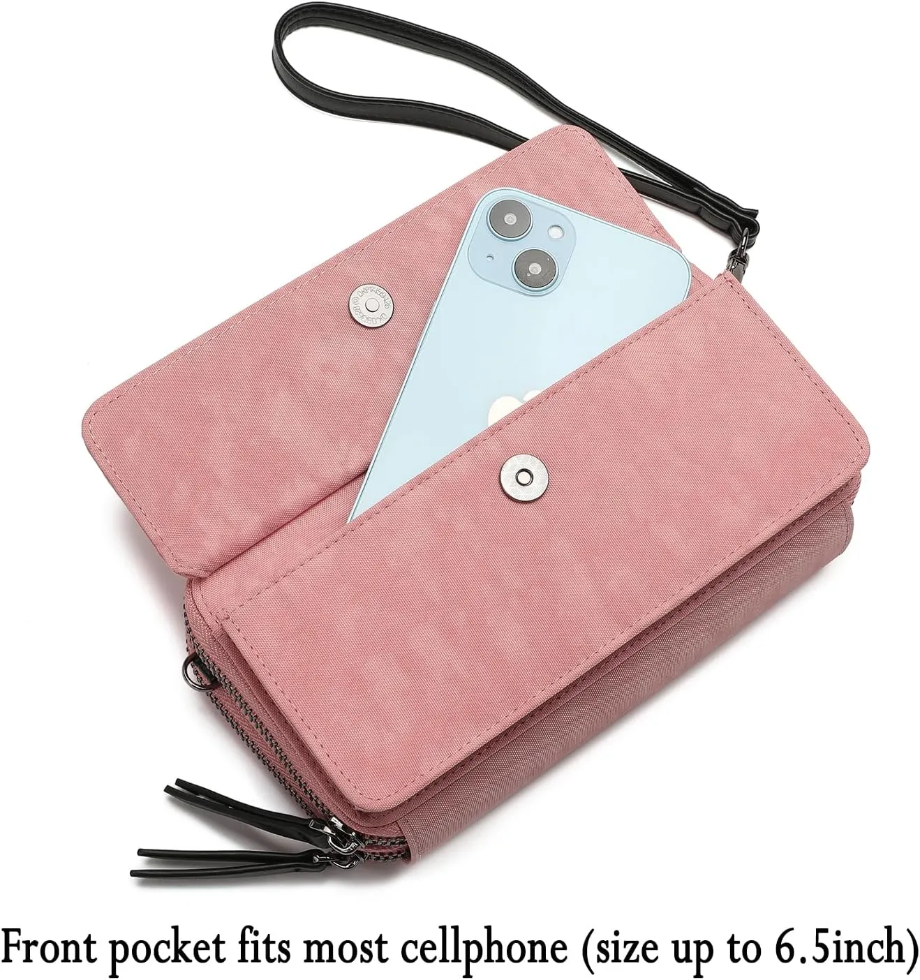 Small Crossbody Bags Phone Wallet Purse With Wristlet