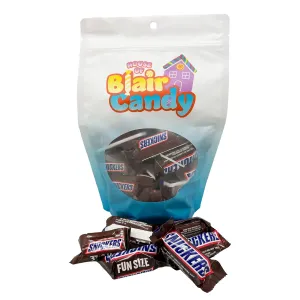 Snickers Fun-Size Candy Bars – 1 LB Bag (Approx. 25 Bars) – Perfect for Parties, Events, Candy Buffets, Offices & Gifting – Individually Wrapped Treats