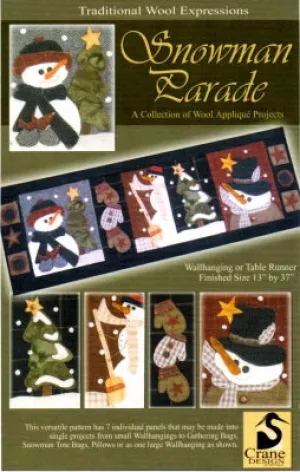 Snowman Parade Pattern snowman parade