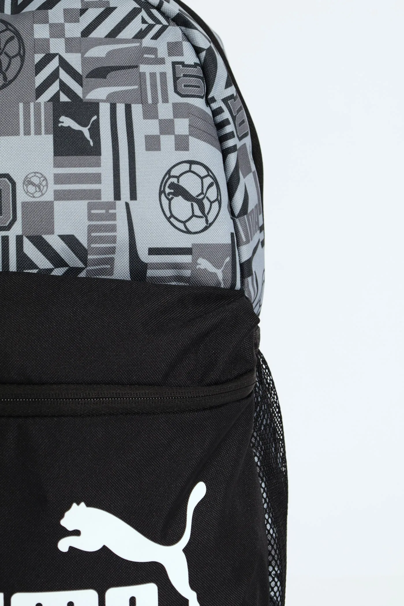 Soccer Balls Backpack - Black