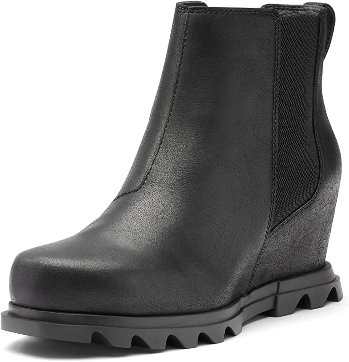 Sorel Women's Joan of Arctic Wedge III Chelsea Boot — Waterproof Leather Wedge Boots