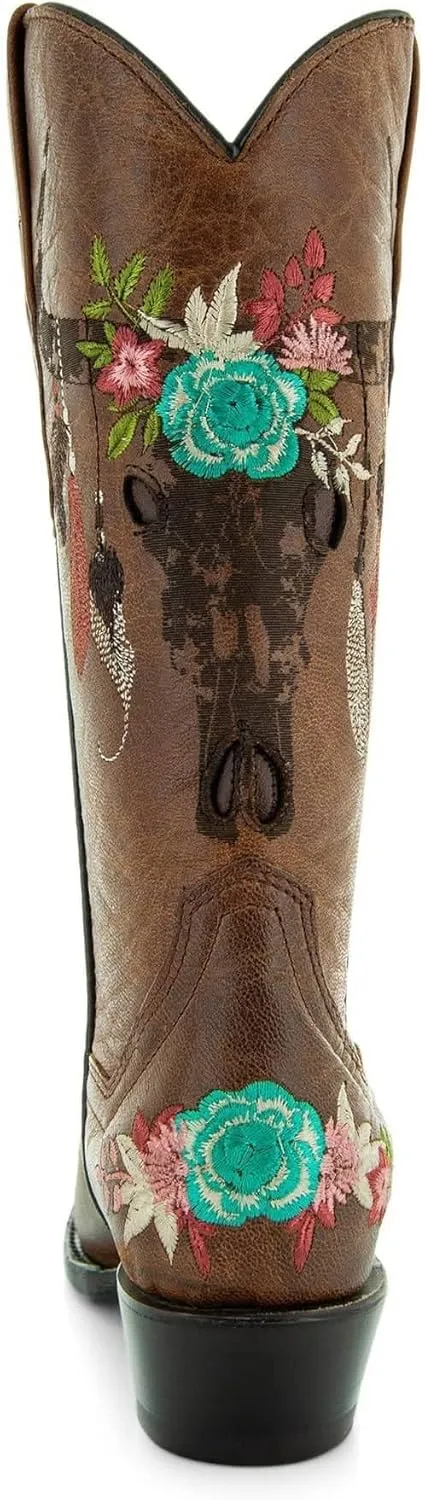 Soto Boots Longhorn Women's Fashion Cowgirl Boots M50029