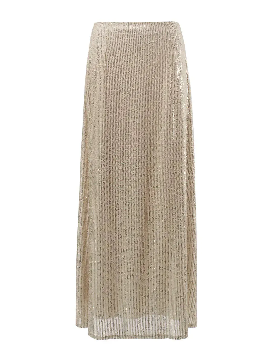 Special promotion Smart design Casual Skirt Women's Sequined Simple