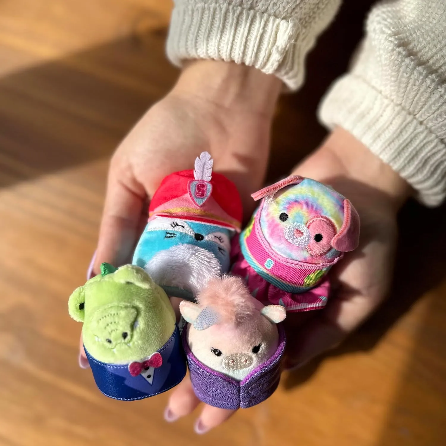 Squishmallows Squishville 50-Pack Bulk Toys Series 10 - Official Jazwares Plush - Mini Mystery Stuffed Animal Styles May Vary - Gift for Kids, Birthday Party Favors, Class Rewards for Teachers