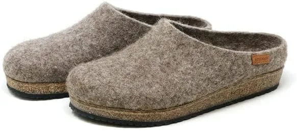 Stegmann Womens Eco Clog - Sustainable Wool with Cork Sole