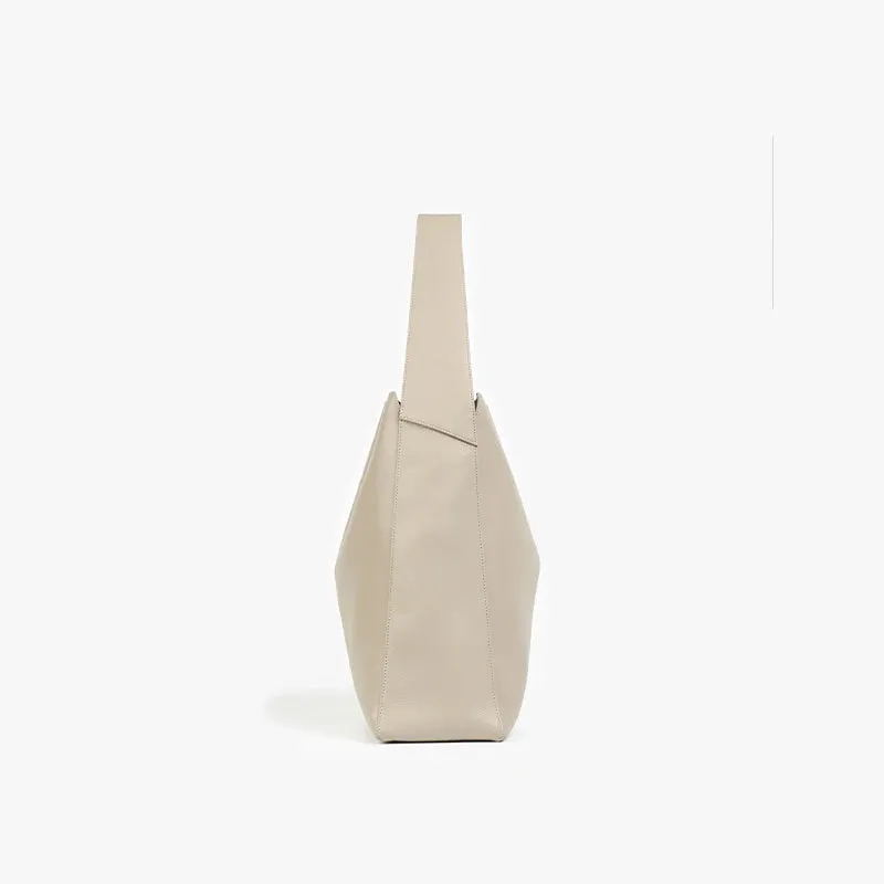 Structured Leather Tote