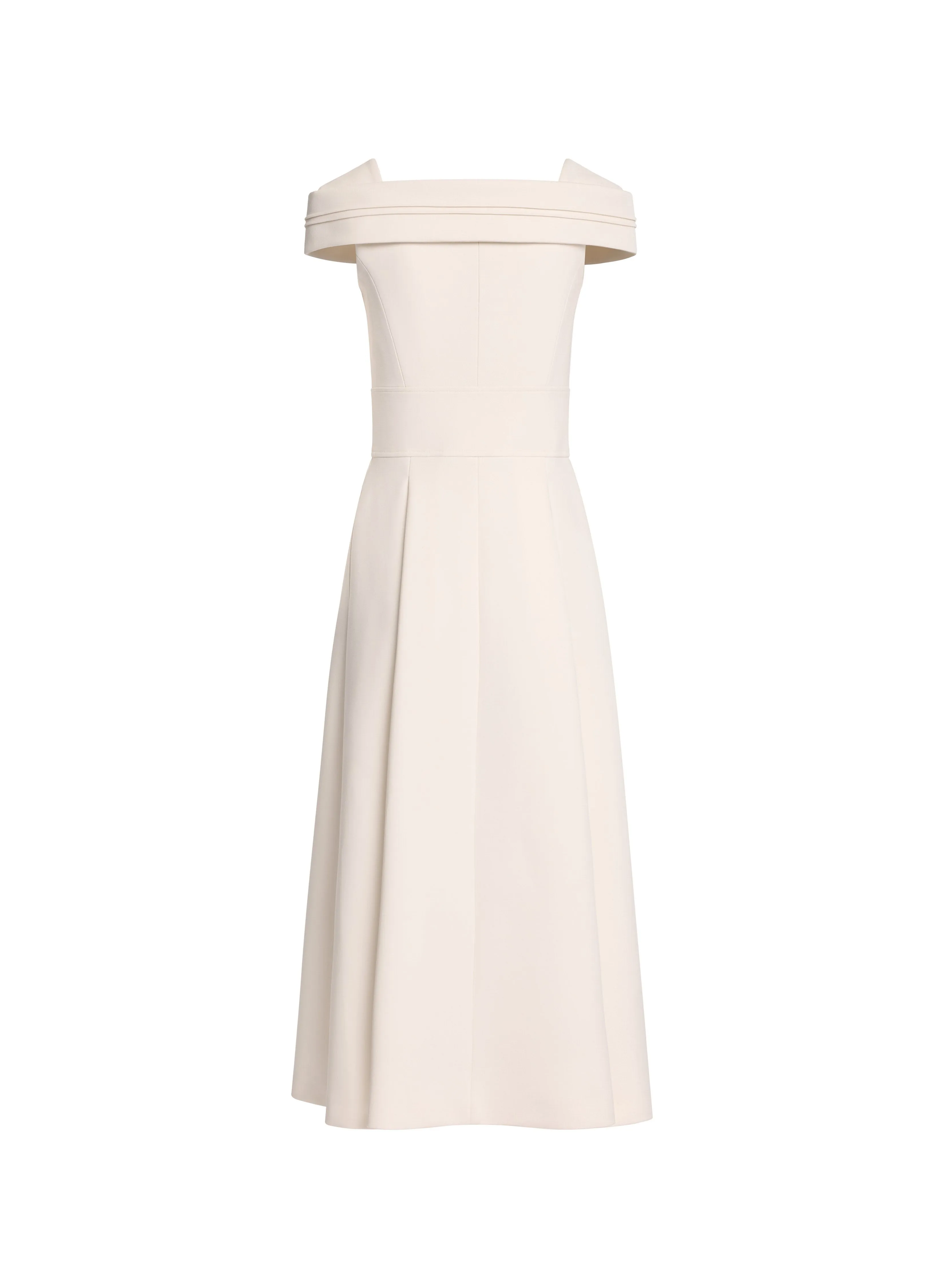 Structured Midi Dress