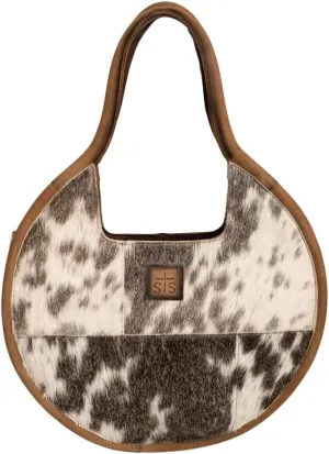 STS Ranchwear Womens Dolly Cowhide/Tan Leather Handbag Bag