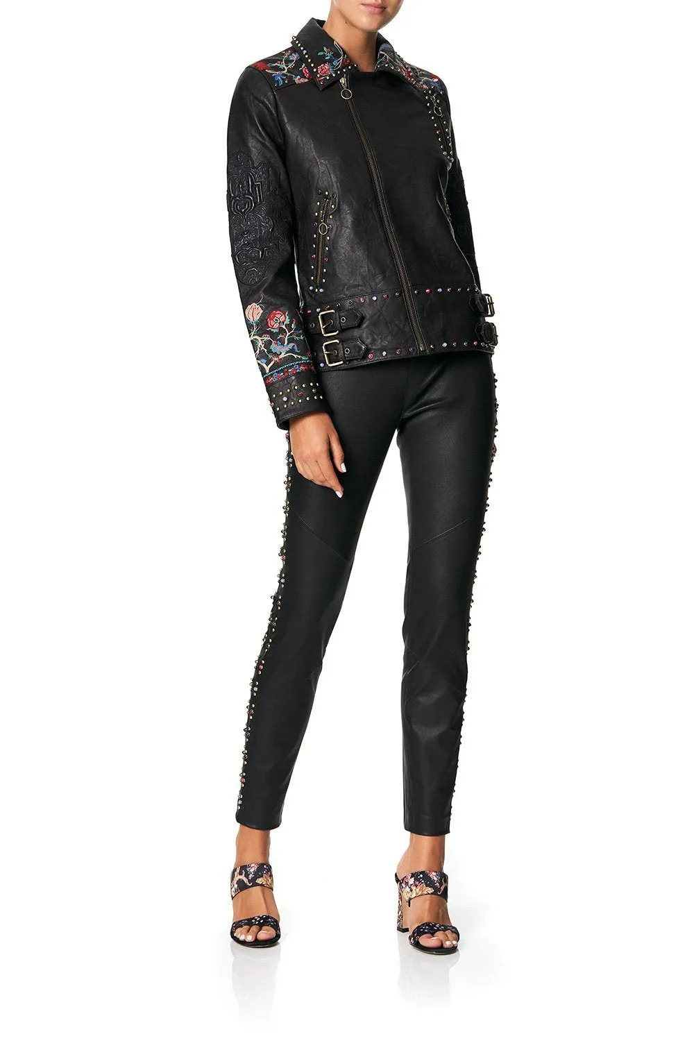 STUDDED BIKER JACKET HEUTE PROVINCIAL