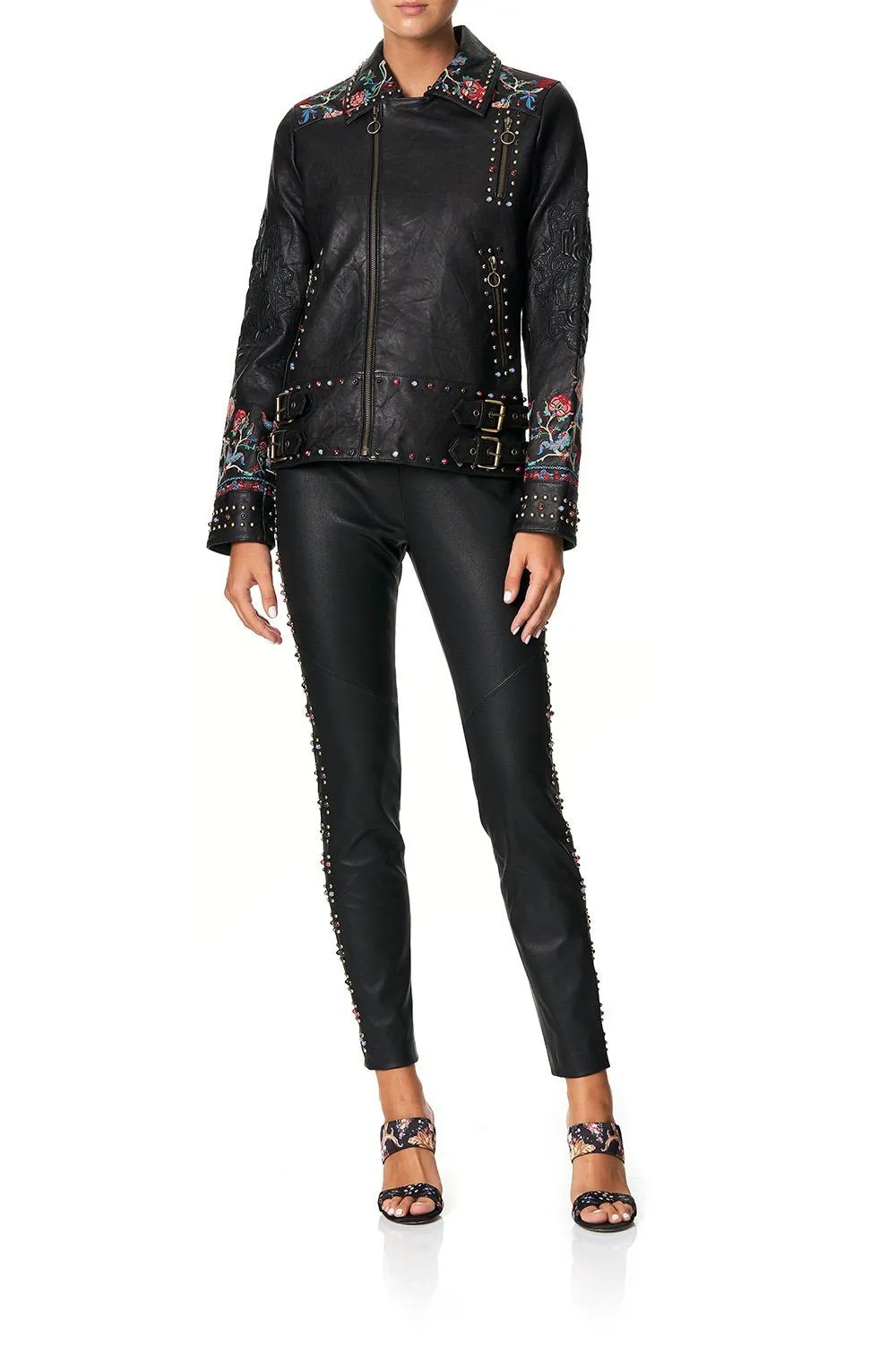 STUDDED BIKER JACKET HEUTE PROVINCIAL
