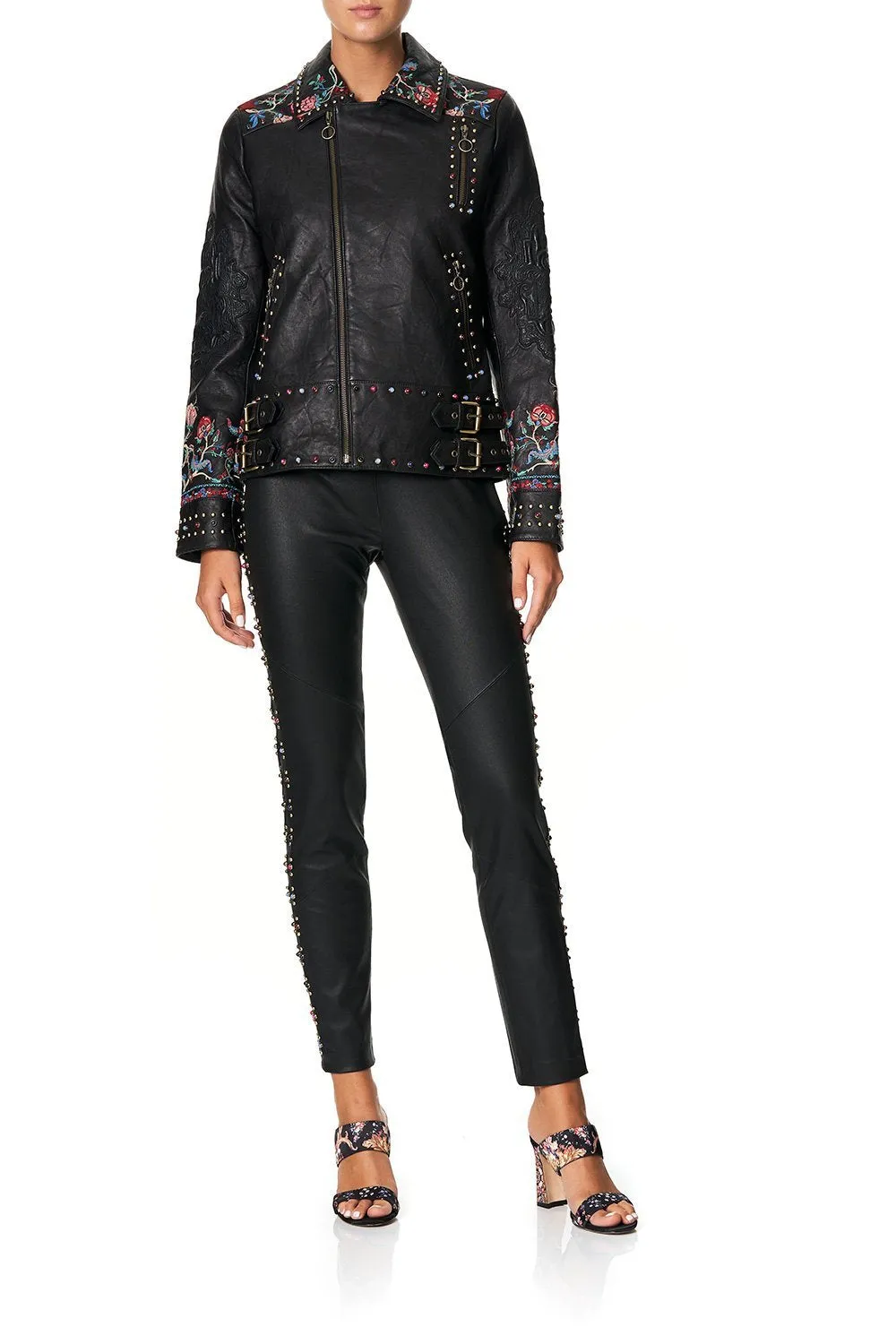 STUDDED BIKER JACKET HEUTE PROVINCIAL