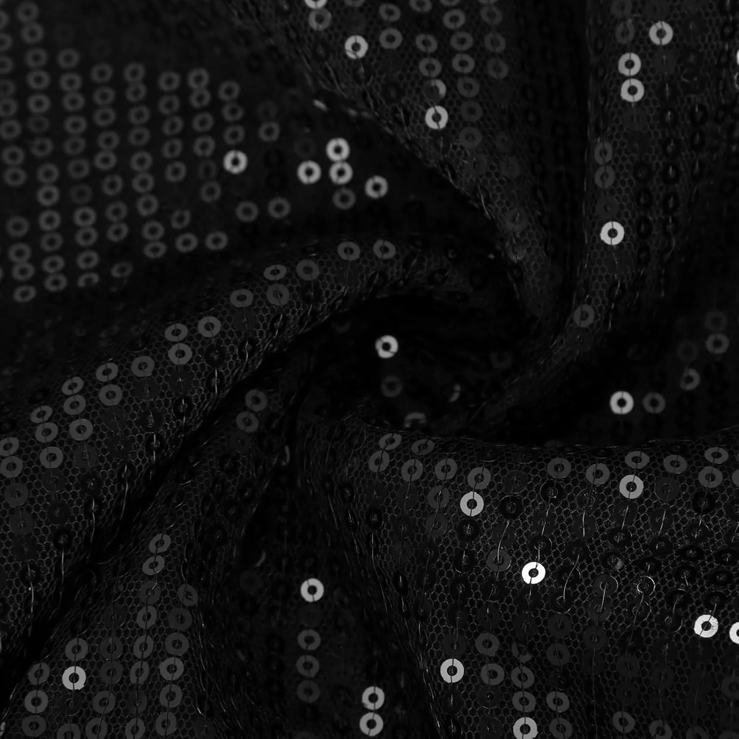 Summer Dress for Women Fashionable Solid Color Sequined Lantern V Neck Belt Sequined Dress Long Sleeve Dress