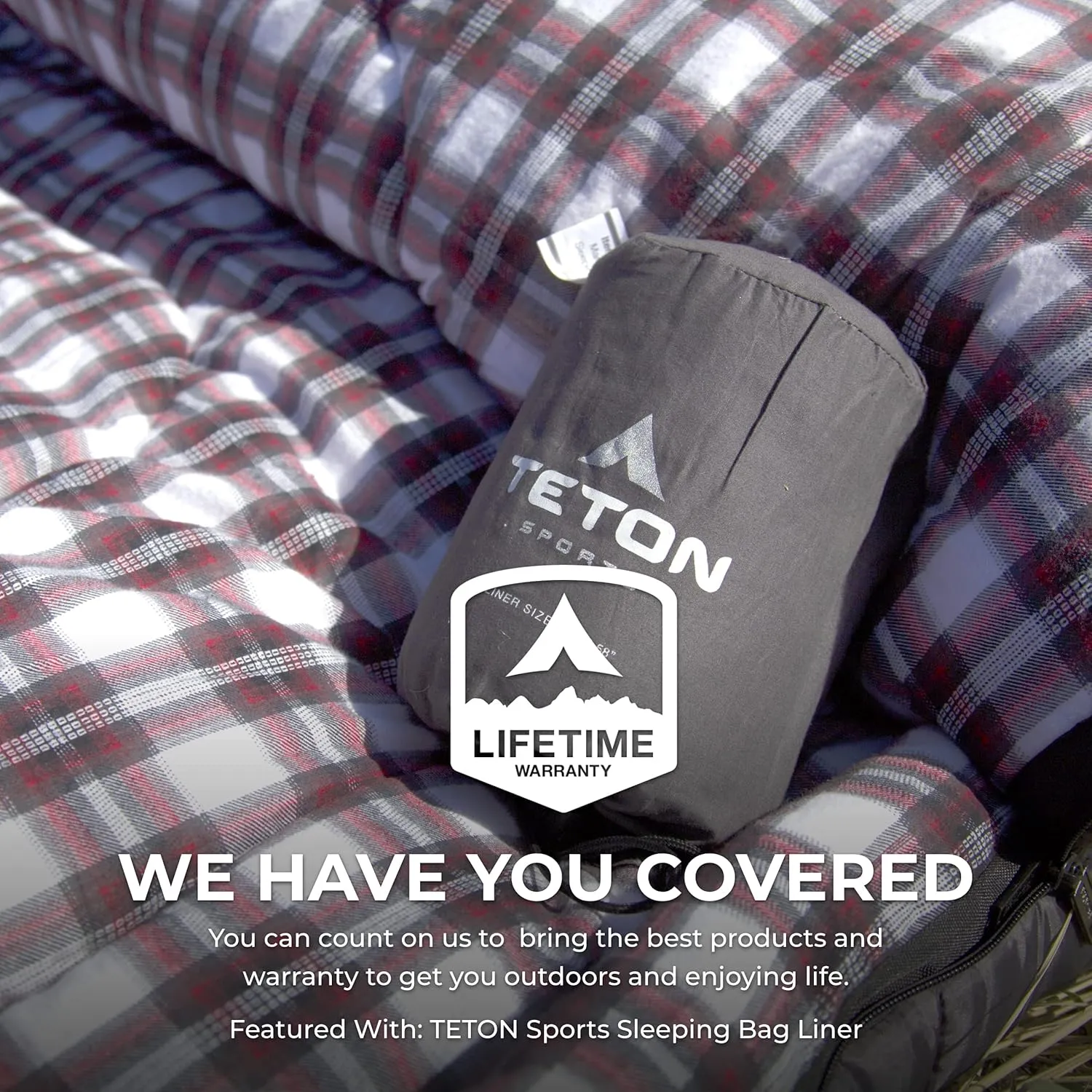TETON Mammoth, 20 Degree and 0 Degree Sleeping Bags, Double Sleeping Bag, A Warm Bag the Whole Family can Enjoy. Great Sleeping Bag for Camping, Hunting and Base Camp. Compression Sack Included