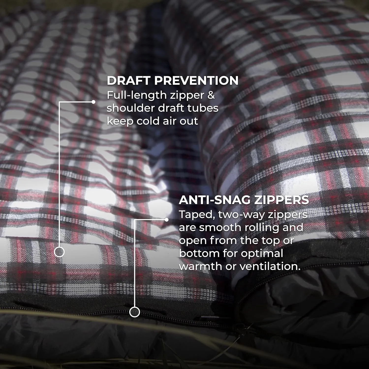 TETON Mammoth, 20 Degree and 0 Degree Sleeping Bags, Double Sleeping Bag, A Warm Bag the Whole Family can Enjoy. Great Sleeping Bag for Camping, Hunting and Base Camp. Compression Sack Included