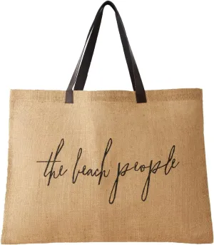 The Beach People Original Jute Tote Bag Natural