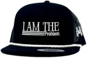 The Mad Hatter, Men & Women’s Trucker Hat, Premium Adjustable Snapback for Everyday Wear, I Am The Problem