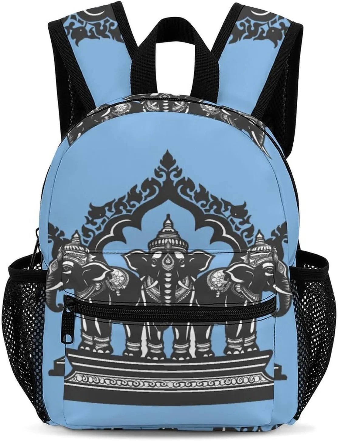Three Elephants Laos Backpack Cute Laptop Bag Mini Shoulder Bags Travel Casual Daypacks 13 Inch