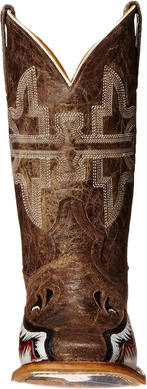 Tin Haul Men's Gnarly Shark Fashion Cowboy Boots
