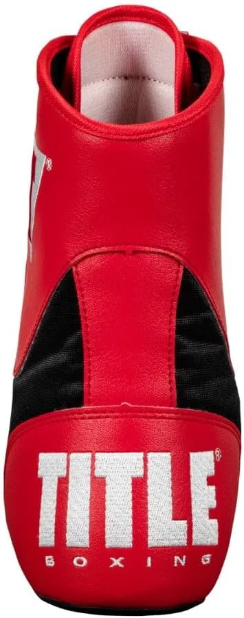 Title Boxing Speed-Flex Encore Mid-Top Boxing Shoes: MMA, Kickboxing, Boxing Boots, Equipment, Footwear