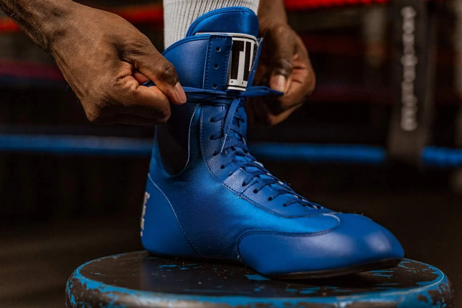 Title Boxing Speed-Flex Encore Mid-Top Boxing Shoes: MMA, Kickboxing, Boxing Boots, Equipment, Footwear