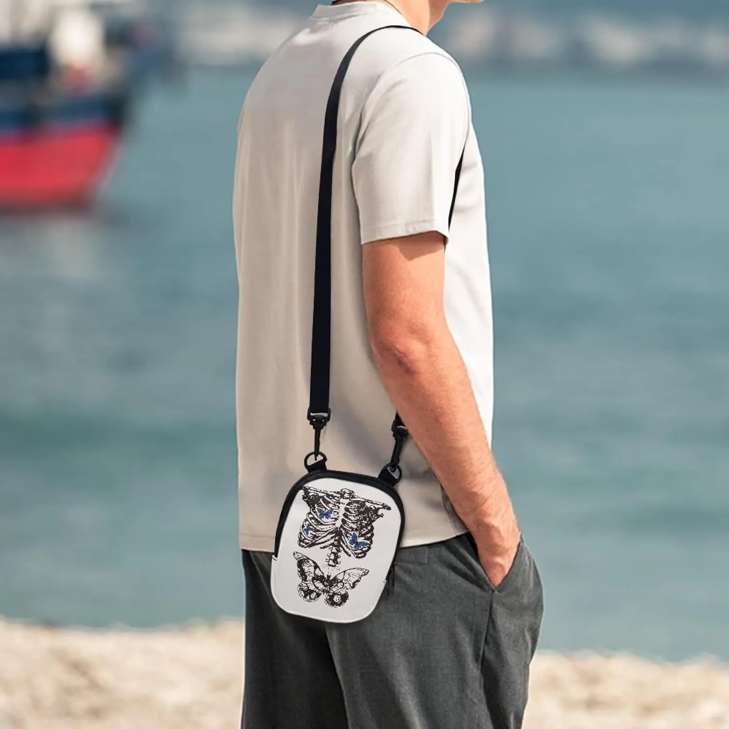 TODIYADDU Women Sling Bag Crossbody Phone Bag Mini Shoulder Bag with Adjustable Strap Mini Messenger Bag for Cell Phone Gifts