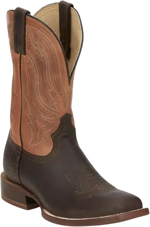 Tony Lama Men's Asher Western Boot Broad Square Toe - Sa2012