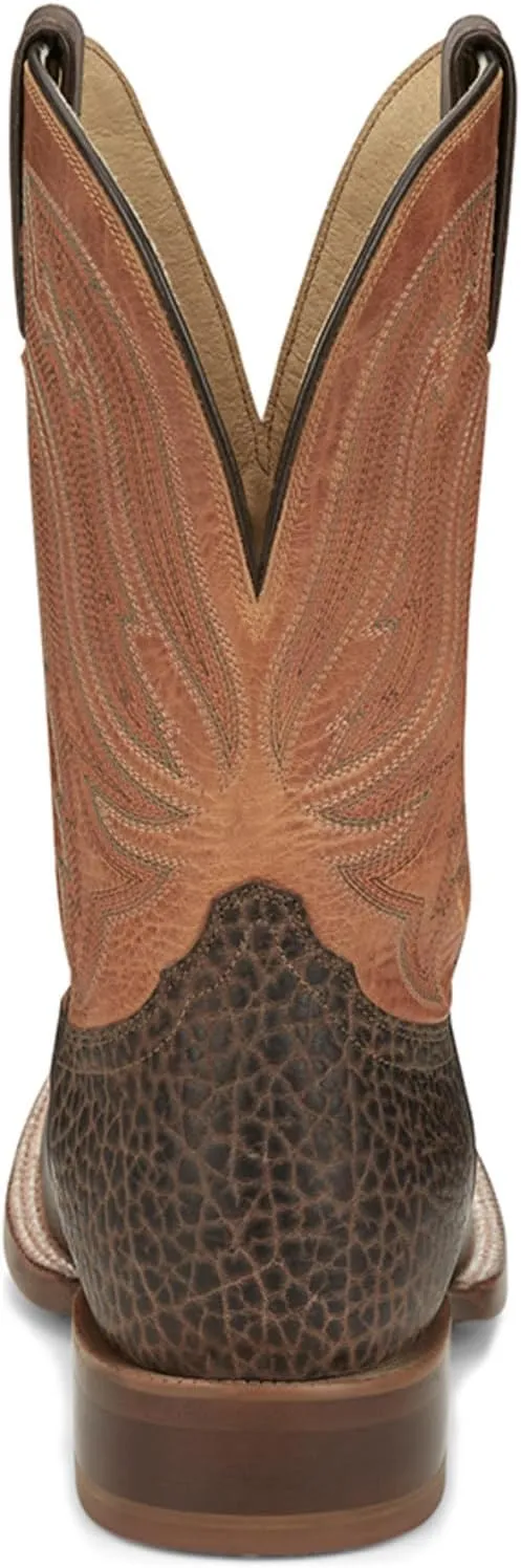 Tony Lama Men's Asher Western Boot Broad Square Toe - Sa2012