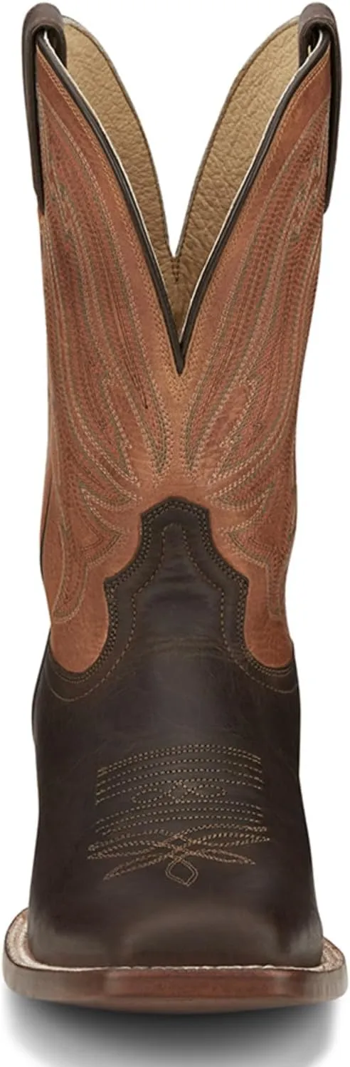 Tony Lama Men's Asher Western Boot Broad Square Toe - Sa2012