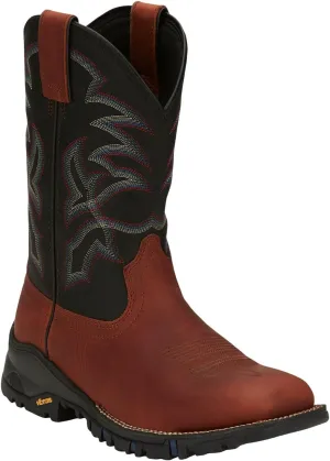 Tony Lama Men's Roustabout Straw Western Work Boot Composite Toe - Tw5013