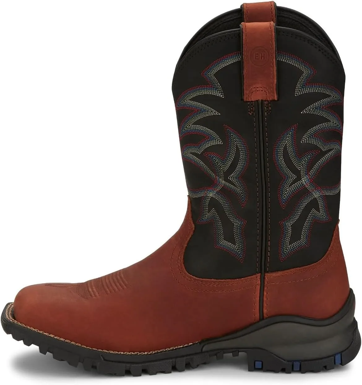 Tony Lama Men's Roustabout Straw Western Work Boot Composite Toe - Tw5013