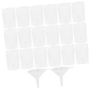 Travel-Friendly Drink Bags Funnel 50 Pack Juice Pouches for Water Soda Beer Reusable Beverage Pouches
