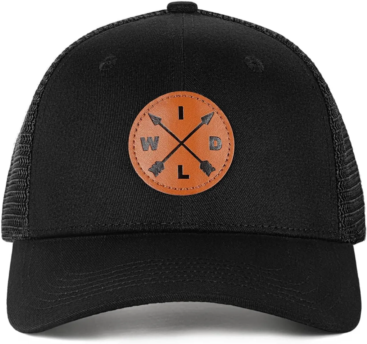 Trucker Hat - GO Outdoors for Men Women, Adjustable Outdoor Mesh Snapback Hat