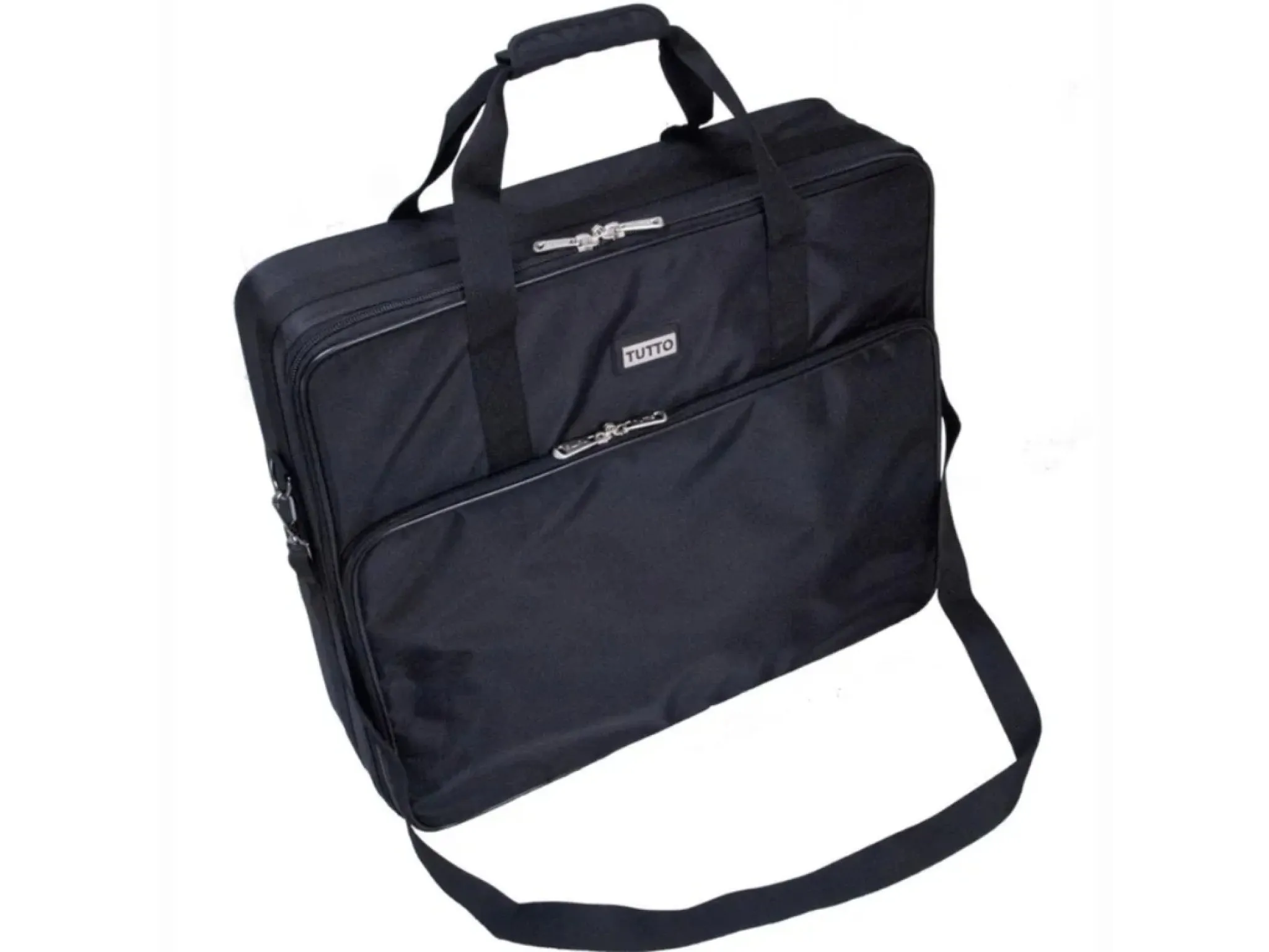 Tutto 26" Embroidery Project Bag - Large - Black