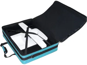 Tutto 26" Embroidery Project Bag - Large - Turquoise