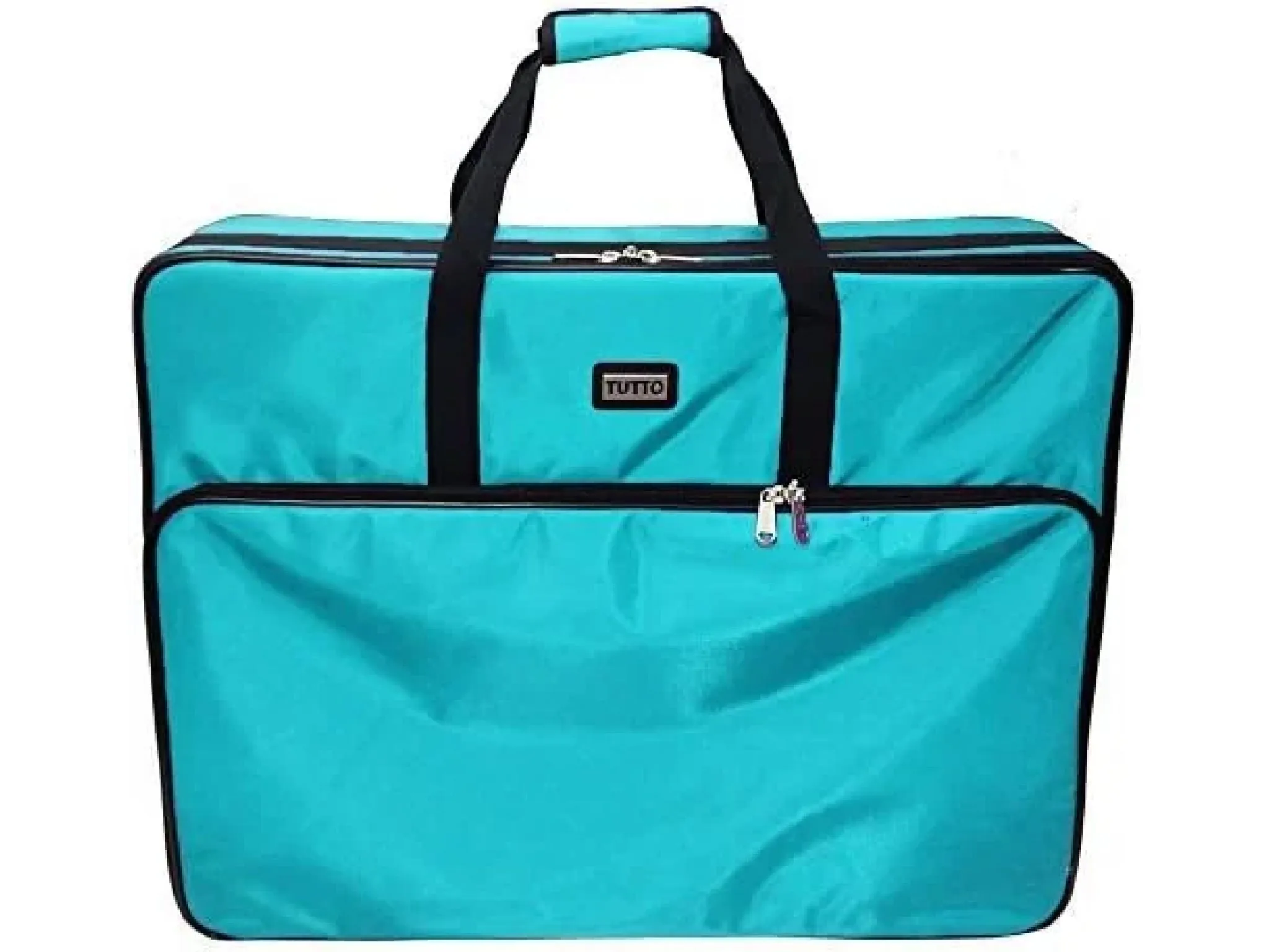 Tutto 28" Embroidery Project Bag - XL - Teal