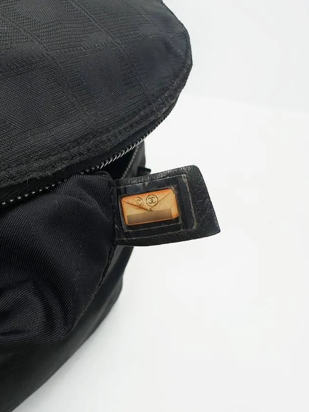 Two Mini 4VCHB38357 Travel Way Verified seller New Black Limited-stock Bag Division 6th Chanel